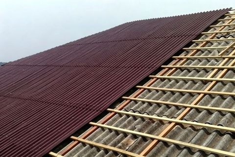 High Strength Corrugated Bitumen Waterproof Sheet